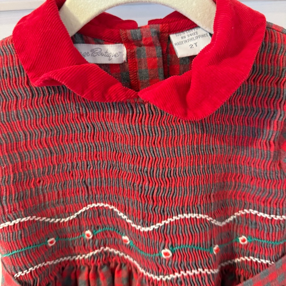 Carriage Boutique Checked Dress - Kids - Picture 4 of 8